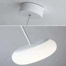 Minimalist frosted white glass pendant lamp for dining table