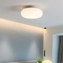 Minimalist frosted white glass pendant lamp for dining table