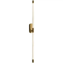 Minimalist gold & black decorbites acrylic line led wall lights bedroom