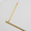 DecorBites™ Sleek Metal Island Pendant - Elegant Glass Ceiling Light for Dining Table