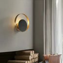Minimalist gold nordic led wall sconce for bedroom lighting