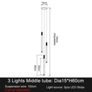 Minimalist gold & white elegant led chandelier for living room