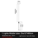 Minimalist gold & white elegant led chandelier for living room