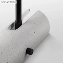 Minimalist grey led wall spotlight – bedroom matte sconce