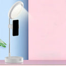 Minimalist led ring light with usb power source bedroom phone stand