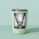 Minimalist pastel electric magnetic stirring coffee cup kitchen mug