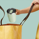 Minimalist pastel electric magnetic stirring coffee cup kitchen mug