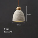 DecorBites™ Concrete High Pendant Chandelier for Bedroom, Restaurant, and Bar