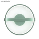 DecorBites™ Minimalist LED Acrylic Wall Lamp in Green - White/Warm Light, 12.5"/16.5" Dia