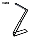 Minimalist silver foldable dimmable led desk lamp study room