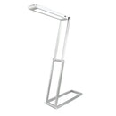 Minimalist silver foldable dimmable led desk lamp study room
