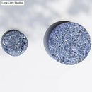 Minimalist terrazzo round led wall sconce bedroom light