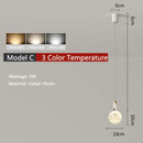 Minimalist white astronaut pendant light for children’s bedroom