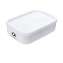Minimalist white bento box – kitchen food storage container
