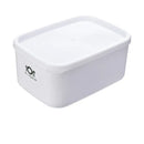 Minimalist white bento box – kitchen food storage container