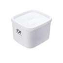 Minimalist white bento box – kitchen food storage container