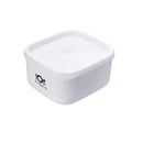 Minimalist white bento box – kitchen food storage container