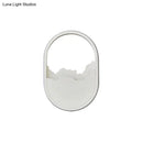 Minimalist white cloud led wall sconce bedroom mirror wall lamp