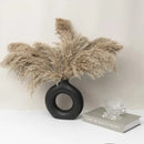 DecorBites™ Ceramic Donut Vase: Nordic Art Pampas Grass Home Decor Office Living Room
