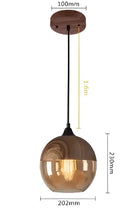 Minimalist white glass pendant light for dining room