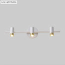 DecorBites™ Minimalist Metallic 3-Arm Wall Mount Vanity Lamp for Bathroom