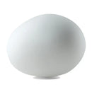 Minimalist white goose egg led floor lamp bedroom decor