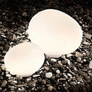 Minimalist white goose egg led floor lamp bedroom decor