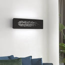 White Patterned Wall Lamp Up-Down Light