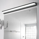 Minimalist white stainless steel led wall light bathroom fixture