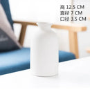 Minimalist white & terracotta decorbites ceramic vase dining room decor