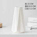 Minimalist white & terracotta decorbites ceramic vase dining room decor