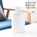 Minimalist white & terracotta decorbites ceramic vase dining room decor