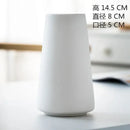 Minimalist white & terracotta decorbites ceramic vase dining room decor