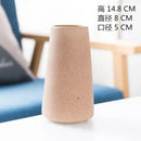 Minimalist white & terracotta decorbites ceramic vase dining room decor