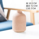 Minimalist white & terracotta decorbites ceramic vase dining room decor