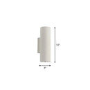 DecorBites™ Nordic Terrazzo Shade Up/Down Wall Sconce with 2-Bulb Cylindrical Lamp for Stairs