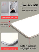 Minimalist white ultra thin led ceiling light for living room