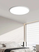 Minimalist white ultra thin led ceiling light for living room