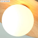 DecorBites™ Sleek Wooden Ceiling Light - Mini Semi Flush Mount Hallway Lamp