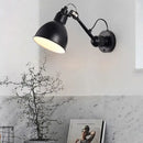 Minimalist yellow & black wall mounted lamp for living room