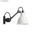Minimalist yellow & black wall mounted lamp for living room