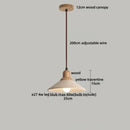 Minimalist yellow travertine stone pendant light for dining room