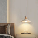 Minimalist yellow travertine stone pendant light for dining room