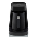 Arzum Okka Jet Automatic Turkish Coffee Maker, Black/Chrome, 5 Cups