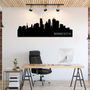 Minnesota Skyline Metal Wall Art – Minneapolis City Urban Home & Office Decor