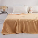 Mint green bamboo fiber cooling summer blanket bedroom diamond quilt