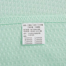 Mint green bamboo fiber cooling summer blanket bedroom diamond quilt