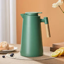 Mint green double glazed thermos kettle kitchen pitcher with display