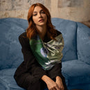 Cristina - Silk Foulard - Laurel Green