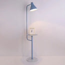 DecorBites™ Macaron 1-Bulb Rotatable Floor Lamp with Metal Shade - Funnel Shaped Standing Light Fixture
